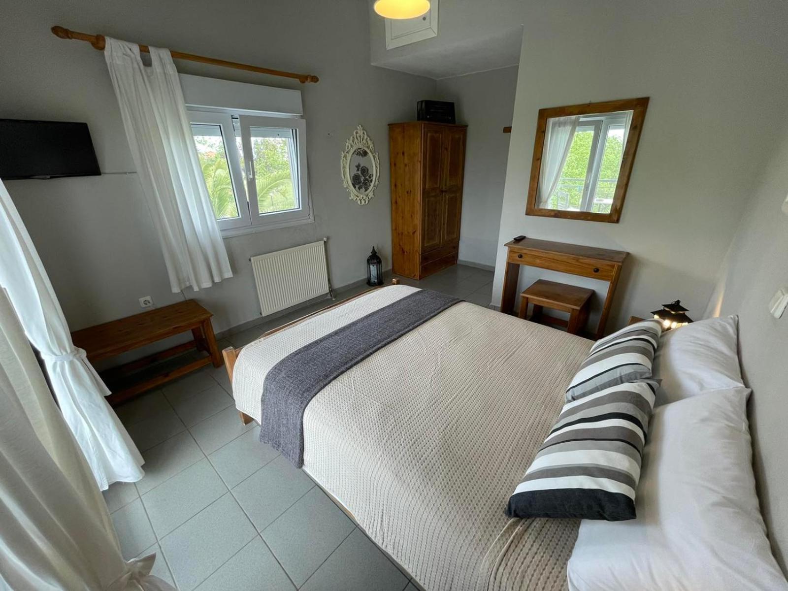 Palatino Apartamento Áfitos Quarto foto