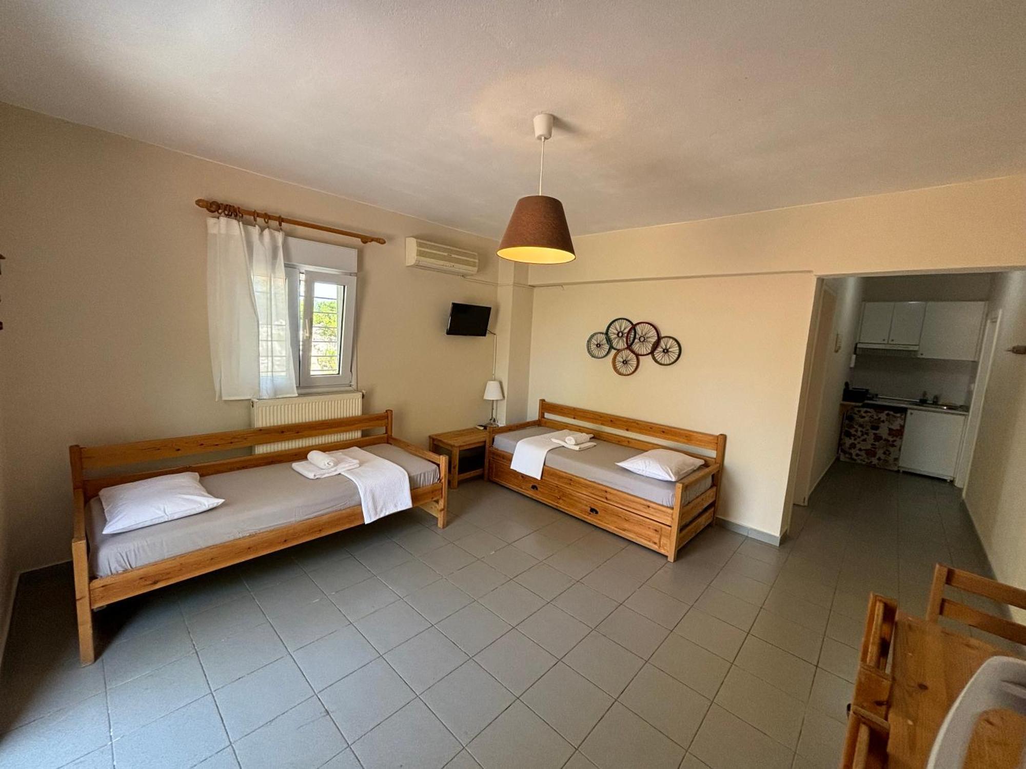 Palatino Apartamento Áfitos Quarto foto